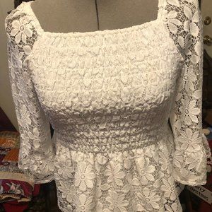 Xtraordinary Youth Lace Top; Size L
